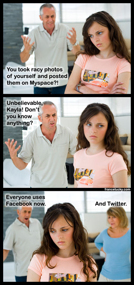 Thumb Humor: Si tu hija sube fotos provocativas a MySpace